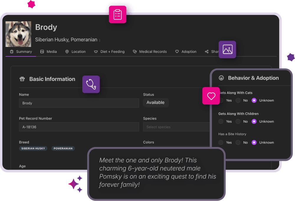 Intake & Animal Management