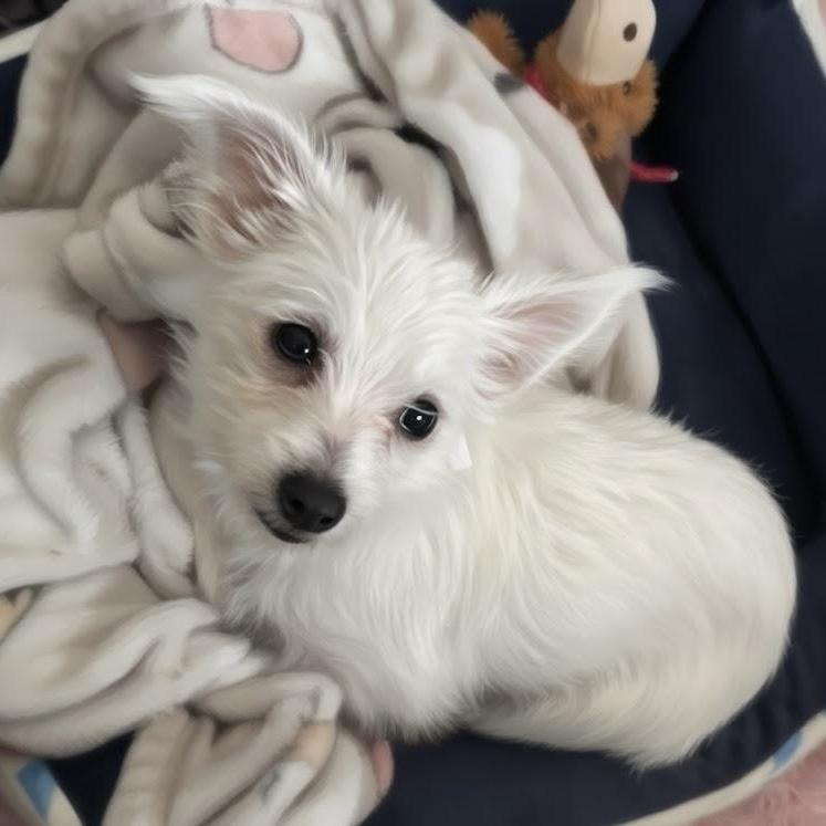A young small-sized male White / Cream Wire Fox Terrier dog named Romance for adoption in Floresville, TX