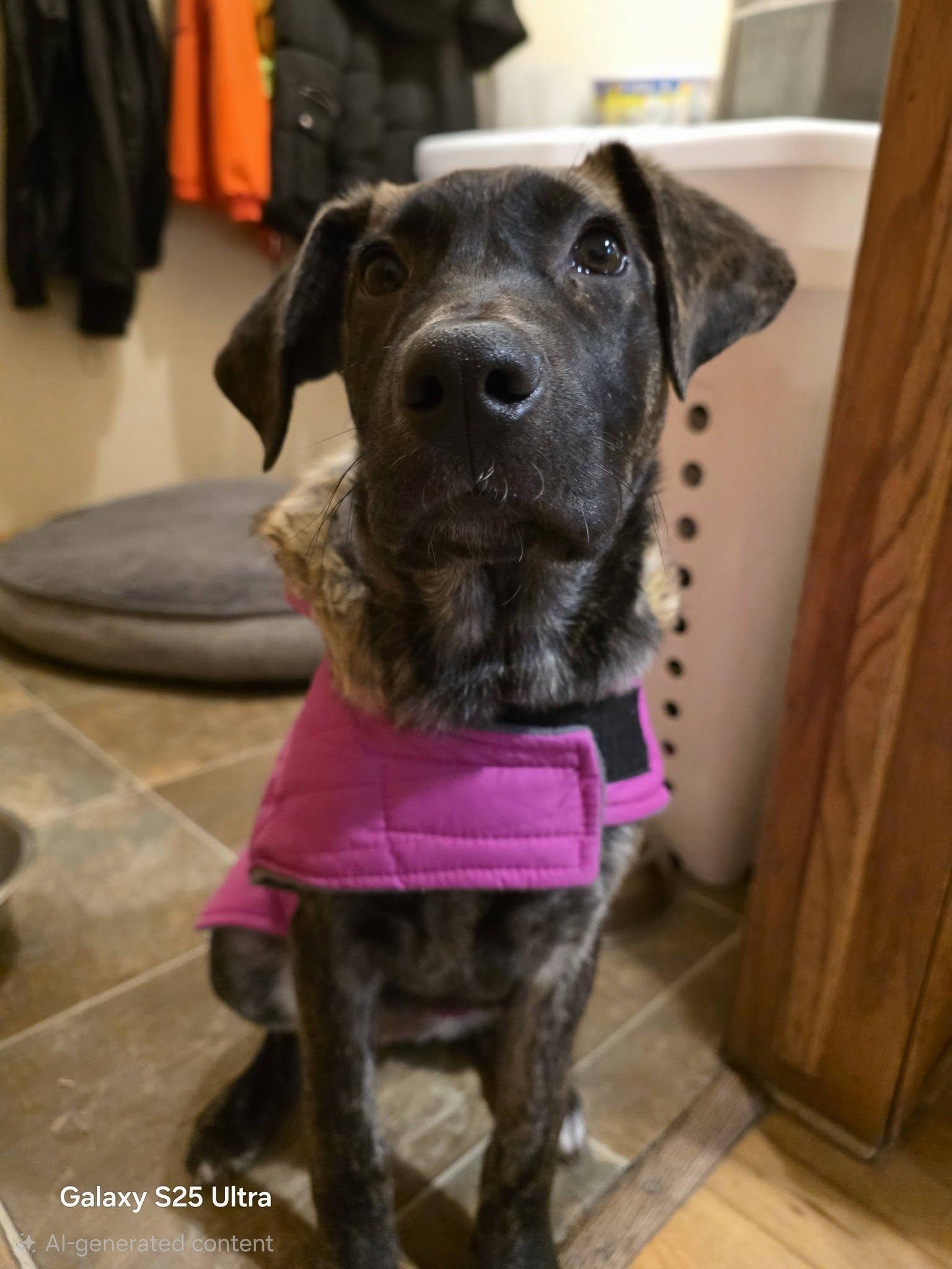 Ladybug The Brindle Pup!