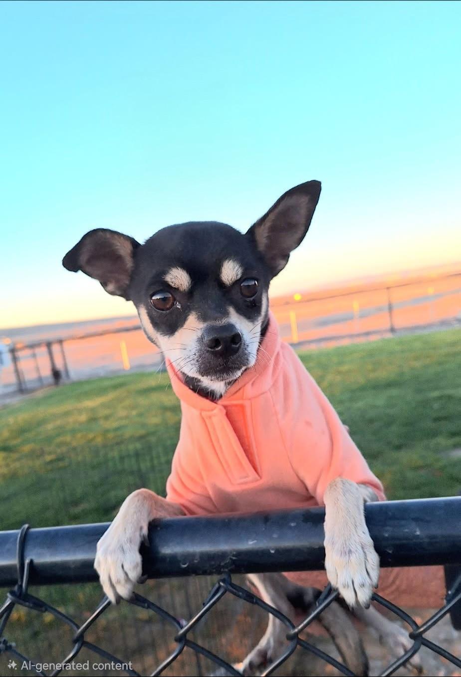 An adult small-sized male Black Chihuahua dog named Druvik Wat for adoption in Missouri City, TX