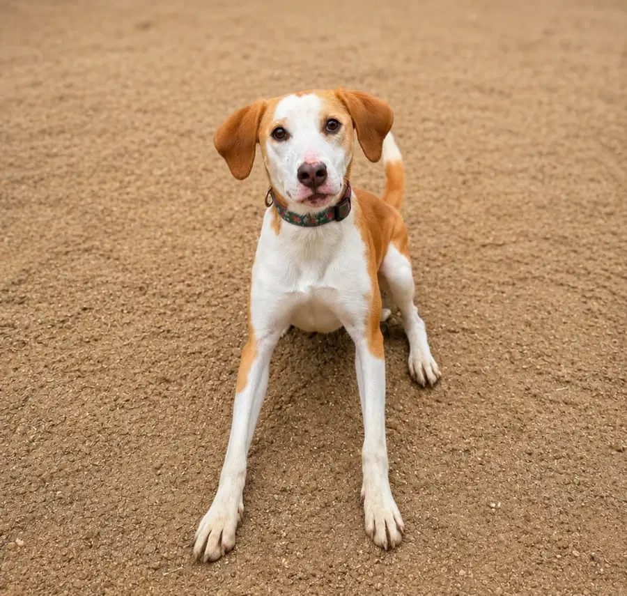 A young medium-sized female Apricot / Beige Beagle dog named Livy for adoption in Lindenhurst, NY
