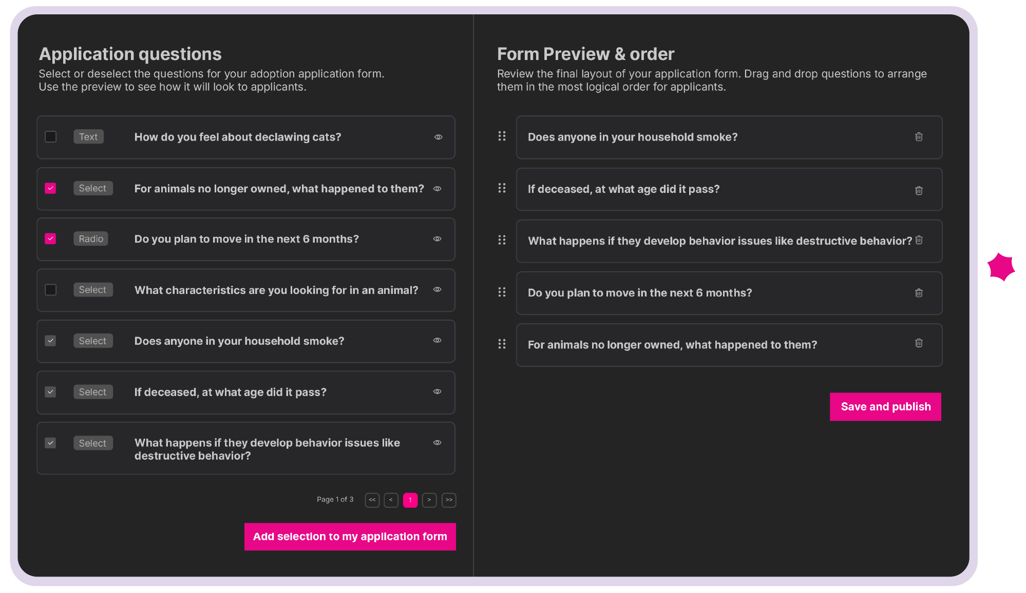 Custom Application